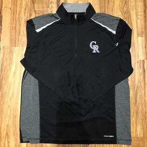 Colorado Rockies Quarter-Zip Pullover - XL